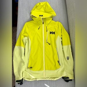 Helly Hansen Odin Mountain Softshell Jacket Women’s size Small color Lime Green